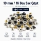 10 mm Snap Fastaners 16L / 25/64" VT2 Snap Fasteners C0006
