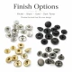10 mm Snap Fastaners 16L / 25/64" VT2 Snap Fasteners C0006