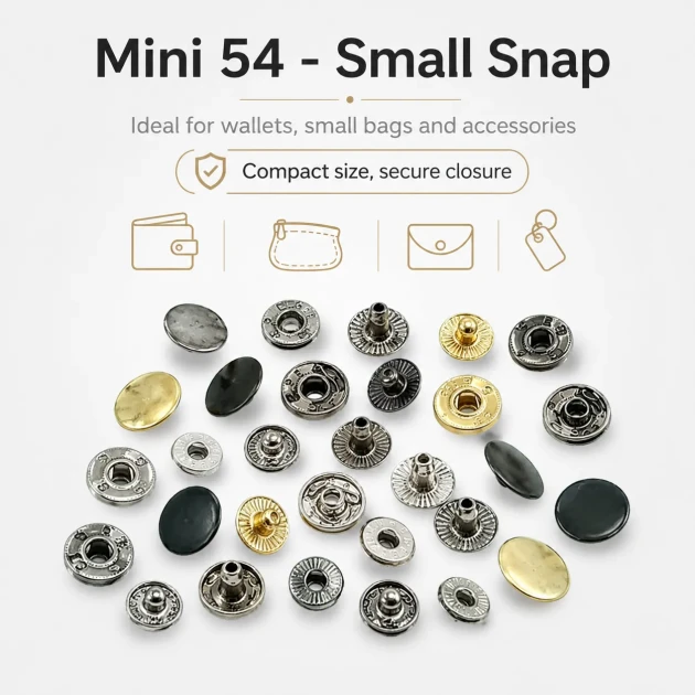 10 mm Snap Fastaners 16L / 25/64" VT2 Snap Fasteners C0006