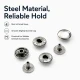 10 mm Snap Fastaners 16L / 25/64" VT2 Snap Fasteners C0006