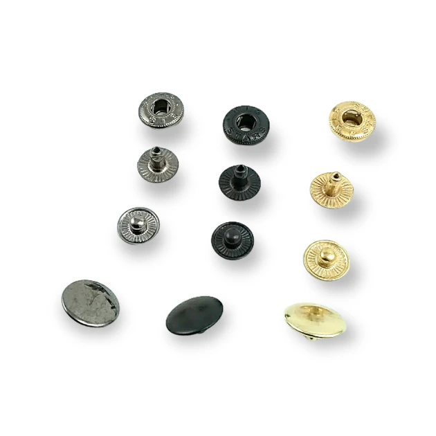 Snap Button Type 54 Snap Fasteners 12.5 mm 20L / 1/2" C0008