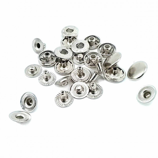 Snap Button Type 54 Snap Fasteners 12.5 mm 20L / 1/2" C0008 Snap Button Type 54 Snap Fasteners 12.5 mm 20L / 1/2" C0008