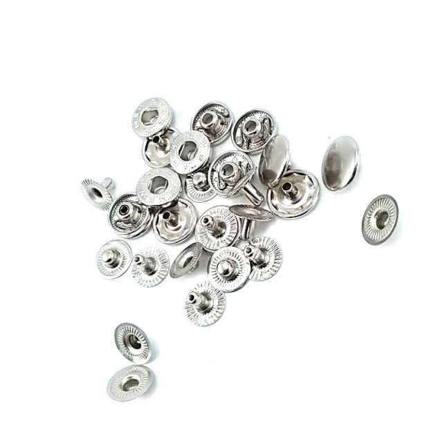 Snap Button Type 54 Snap Fasteners 12.5 mm 20L / 1/2" C0008 Snap Button Type 54 Snap Fasteners 12.5 mm 20L / 1/2" C0008