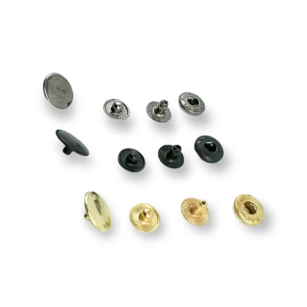 Snap Button Type 54 Snap Fasteners 12.5 mm 20L / 1/2" C0008
