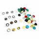 Prong Snap Fasteners 10.5 mm Painted Cap Snap Button Stainless C0011BOY Prong Snap Fasteners 10.5 mm Painted Cap Snap Button Stainless C0011BOY
