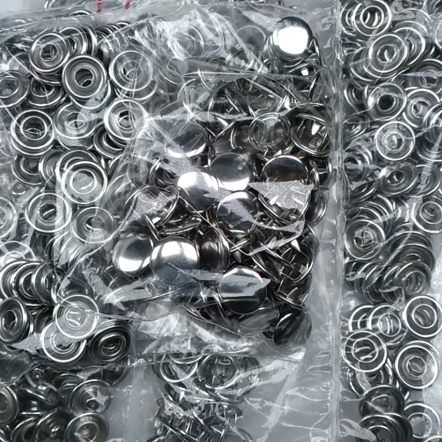 Prong Snap Fastener With Cap 10.5 mm 17L / 13/32" Stainless Cover C0011