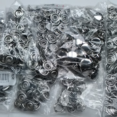 10,5 mm Paslanmaz Kapaklı Klıkit Çıtçıt 720 Adet/ Paket C0011