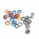 9.5 mm Dyed Prong Snap Button 3/8" 144 Pcs/ Pack Colored Perforated C0012