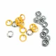 9.5 mm Dyed Prong Snap Button 3/8" 144 Pcs/ Pack Colored Perforated C0012