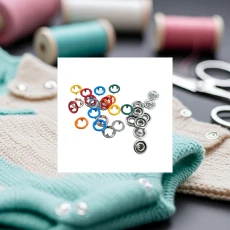 9.5 mm Dyed Prong Snap Button 3/8