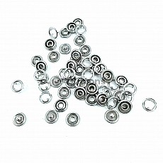 Prong Snaps Fastener Baby Snap Buttons 3/8" Stainless 9,5 mm PC0013