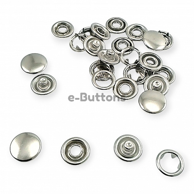 Prong Snaps Fastener Baby Snap Buttons Stainless 9,5 mm PC0013