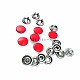 Dyed  Prong Snap Fantenrs 9.5 mm Stainless Buttons C0014