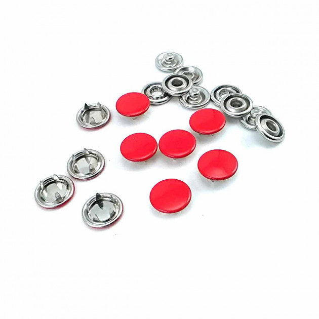 Dyed Prong Snap Fantenrs 9.5 mm Stainless Buttons C0014 Dyed Prong Snap Fantenrs 9.5 mm Stainless Buttons C0014