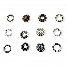 Prong Click Snap Fastener 17L / 13/32" baby Prong snap buttons (1 Gros) 10.5mm C0015