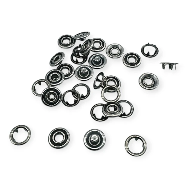 Prong Click Snap Fastener 17L / 13/32"  For Baby Clothes C0015