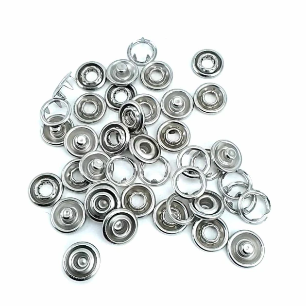 Prong Click Snap Fastener 17L / 13/32"  For Baby Clothes C0015