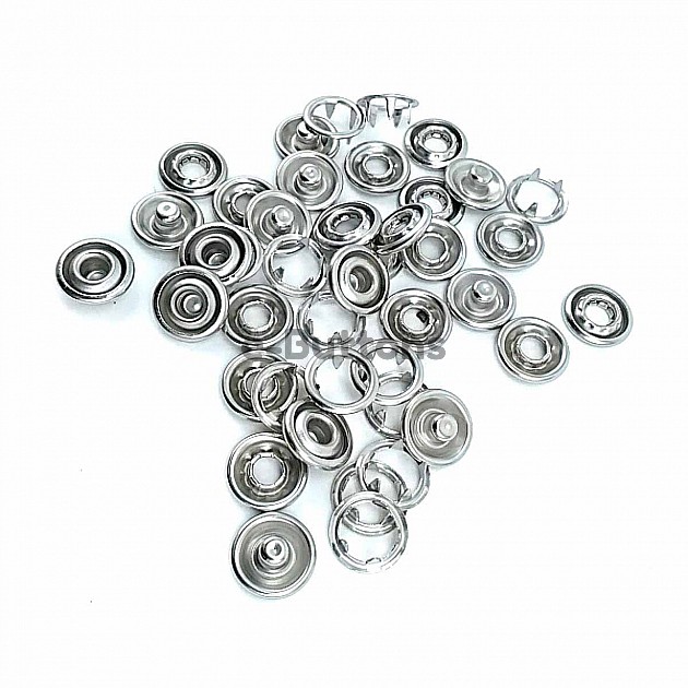 Prong Click Snap Fastener 17L / 13/32" baby Prong snap buttons (1 Gros) 10.5mm C0015