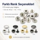 VT-2 Snap Button 10 mm (0.39 in) Metal Snap Fastener C0021