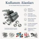 Prong Snap Fasteners Mold - Lid Snap Fasteners 9,5 Fastening Tool KLP0092