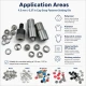 Prong Snap Fasteners Mold - Lid Snap Fasteners 9,5 Fastening Tool KLP0092