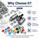 Prong Snap Fasteners Mold - Lid Snap Fasteners 9,5 Fastening Tool KLP0092