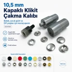 Capped Prong Snap Setting Die for 10.5 mm / 0.41 in Snap Fasteners KLP0093