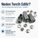 Capped Prong Snap Setting Die for 10.5 mm / 0.41 in Snap Fasteners - Ideal for baby and childrenswear, DIY projects, and