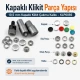 Capped Prong Snap Setting Die for 10.5 mm / 0.41 in Snap Fasteners - Ideal for baby and childrenswear, DIY projects, and