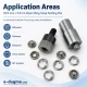 Ring-Style Prong Snap Setting Die for 10.5 mm / 0.41 in Snap Fasteners, precision tool for fabric-friendly snap installation