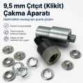 Ring-Style Prong Snap Setting Die for 9.5 mm / 0.37 in Snap Fasteners KLP0095