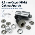 Ring-Style Prong Snap Setting Die for 9.5 mm / 0.37 in Snap Fasteners KLP0095