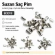Sheet Metal Suzan Pin with 4 mm Inner Diameter and 6.5 mm Barrel Height, Pack of 1,000 Pieces