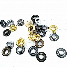 15 mm Metal Eyelets 9/32"   (250 pcs / Package) K0001