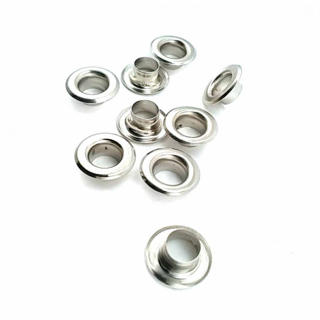 15 mm Metal Eyelets 9/32"   (250 pcs / Package) K0001