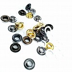 15 mm Metal Eyelets 9/32"   (250 pcs / Package) K0001