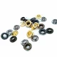 15 mm Metal Eyelets 9/32"   (250 pcs / Package) K0001