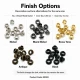4 No Saç Kuşgözü 6 mm Plastik veya Metal Pul Seçenekli 250 Adet/Paket, dayanıklı ve estetik tasarım ile çanta, ayakkabı ve