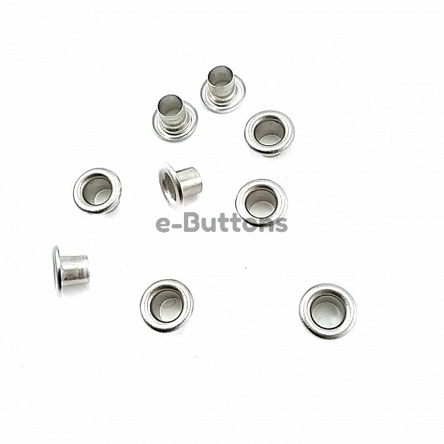 4,5 mm Inner Diameter Metal Eyelet (250 Pcs / Package) K0003
