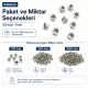 Long-Barrel Sheet Steel Eyelet 4.5 mm / 0.177 in Inner Diameter with Washer Options, 250 Pieces K0003U