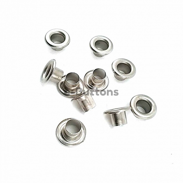 Metal Eyelets 15/64" 6 mm (250 Pcs / Package) K0005