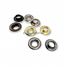 Metal Eyelet Garments 23/64"  - 19 mm (250 pcs / Package) K0006