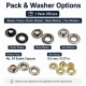 9.5 mm / 0.37 in Sheet Metal Eyelet Capsule, 250 pcs/Pack - Durable metal eyelets for textile, leather, and accessory design.