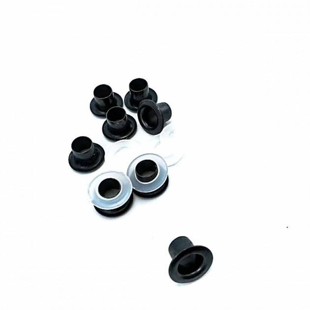 Eyelets 13/64" 10 mm (250 Pcs / Package) Silver Braas Oxide K0008