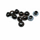 Eyelets 13/64" 10 mm (250 Pcs / Package) Silver Braas Oxide K0008