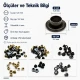 Sheet Metal Eyelet 5.3 mm / 0.209 in Inner Diameter with Washer Options Pack of 250 K0008