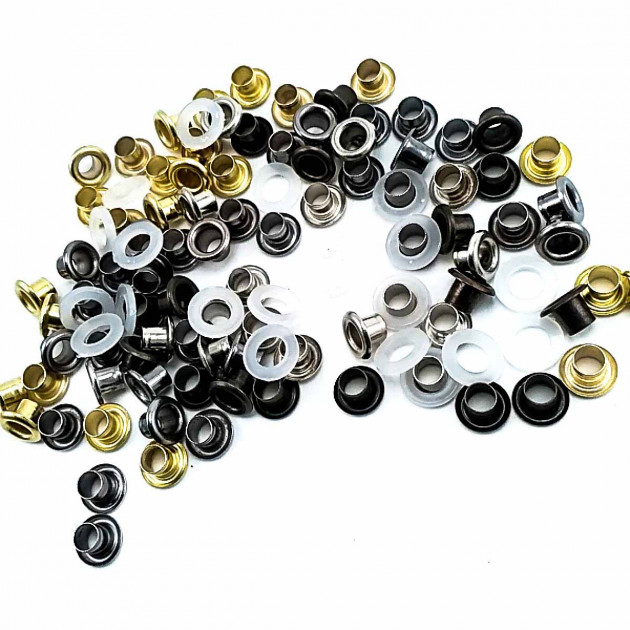 Iron Eyelet Inlet 3.6 mm Outer Dimension 7 mm ( 250 Pcs/Pack) K0011