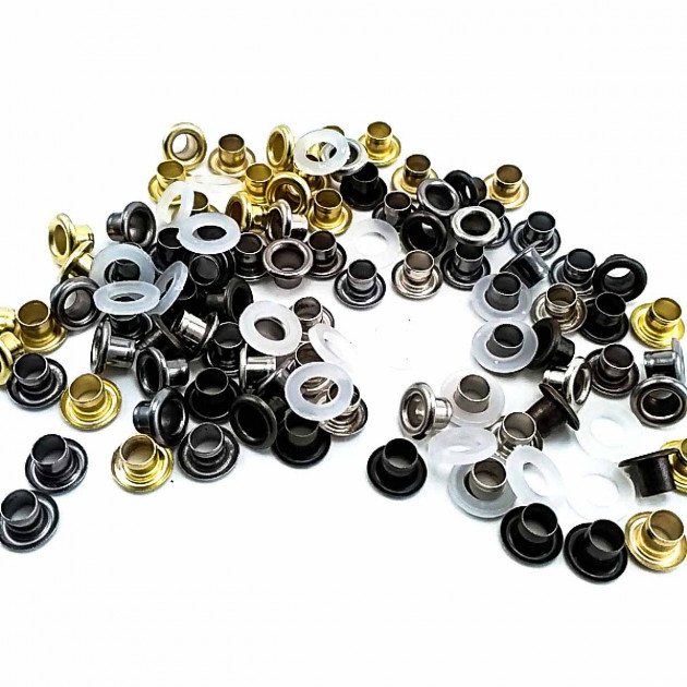 Iron Eyelet Inlet 3.6 mm Outer Dimension 7 mm ( 250 Pcs/Pack) K0011