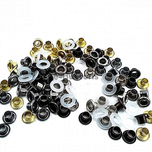 Iron Eyelet Inlet 3.6 mm Outer Dimension 7 mm ( 250 Pcs/Pack) K0011