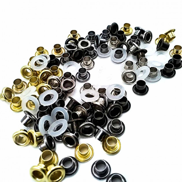 Iron Eyelet Inlet 3.6 mm Outer Dimension 7 mm ( 250 Pcs/Pack) K0011